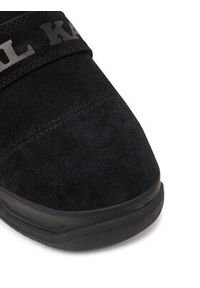 Karl Kani Klapki Samo Slipper PD00002686 Czarny. Kolor: czarny. Materiał: skóra, zamsz