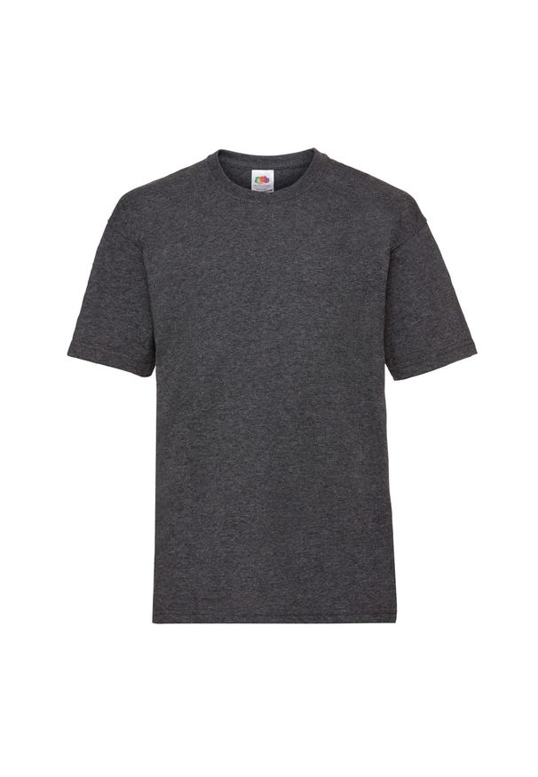 FRUIT OF THE LOOM - Koszulka Dziecięca Valueweight Polycotton T-shirt. Kolor: szary