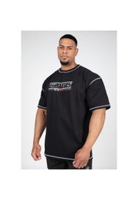 GORILLA WEAR - Saginaw Duże rozmiary Koszulka - Czarny. Kolor: czarny. Sport: fitness #1