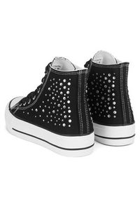 DeeZee Trampki WFA2791-2 Czarny. Kolor: czarny. Materiał: materiał