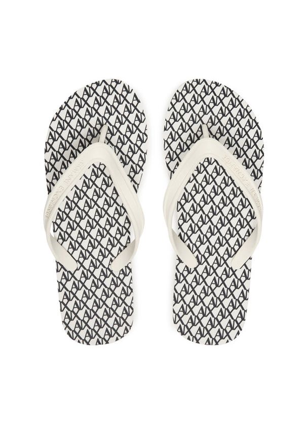 Armani Exchange Japonki XDQ010 XV700 MZ266 Biały. Kolor: biały. Materiał: syntetyk