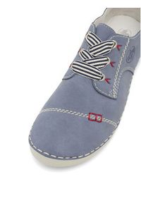 Rieker Półbuty 52520-14 Niebieski. Kolor: niebieski. Materiał: syntetyk
