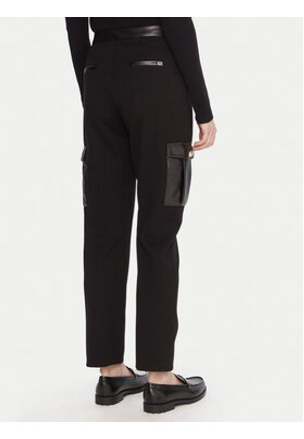 Gaudi Spodnie materiałowe 521BD24003 Czarny Slim Fit. Kolor: czarny. Materiał: syntetyk