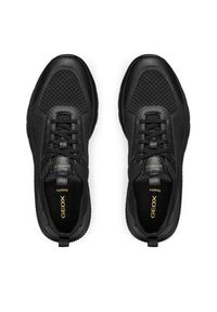 Geox Sneakersy U Spherica Actif U55BAB 0006K C9997 Czarny. Kolor: czarny. Materiał: materiał #2