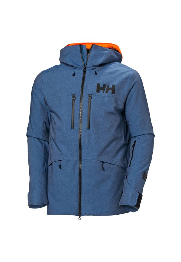 Kurtka narciarska Helly Hansen Garibaldi 2.0. Kolor: niebieski. Sezon: zima. Sport: narciarstwo