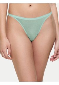 Triumph Stringi Signature Sheer 10216494 Zielony. Kolor: zielony. Materiał: syntetyk