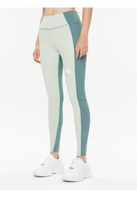 The North Face Legginsy Ma NF0A856I Zielony Regular Fit. Kolor: zielony. Materiał: syntetyk