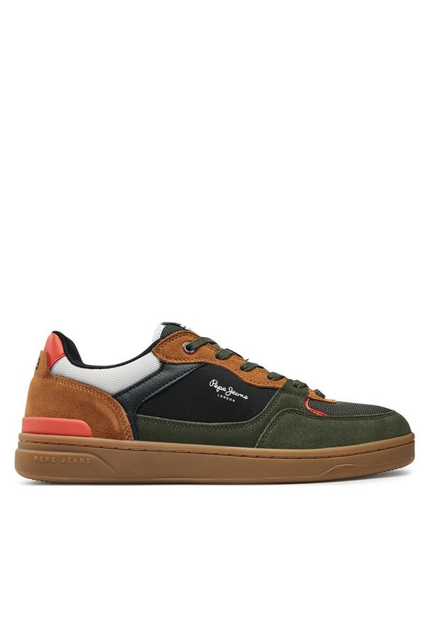 Sneakersy Pepe Jeans. Kolor: brązowy. Sport: skateboard