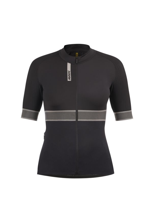 MAVIC - Damski jersey Mavic Ksyrium. Kolor: czarny. Materiał: jersey. Sport: kolarstwo