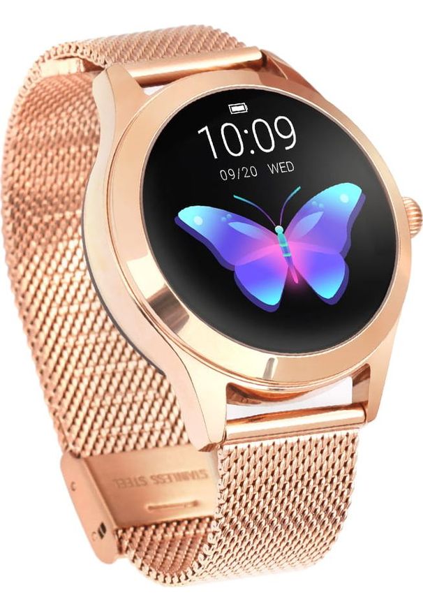 Smartwatch Smart And You KW10 Złoty (KW10). Rodzaj zegarka: smartwatch. Kolor: złoty