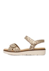 Remonte Sandały CEO-D2049-91 Beżowy. Kolor: beżowy. Materiał: zamsz, skóra #4