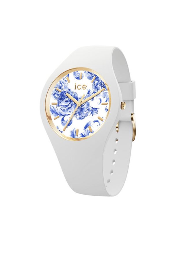 Ice Watch - Ice-Watch Zegarek Ice Blue 019227 M Biały. Kolor: biały