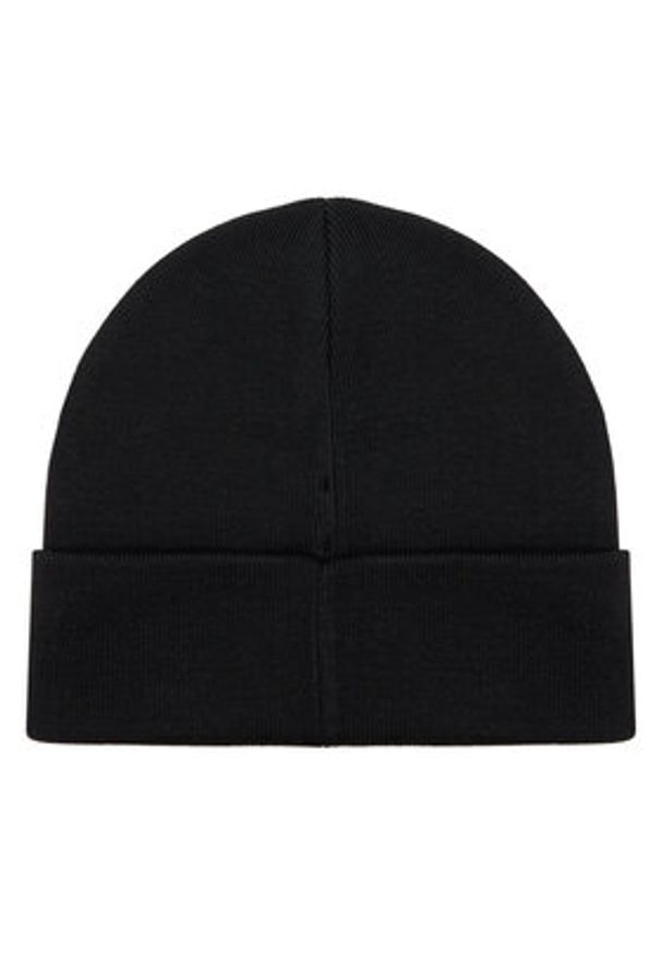 Calvin Klein Jeans Czapka Inst Patch Beanie K60K612322 Czarny. Kolor: czarny. Materiał: materiał