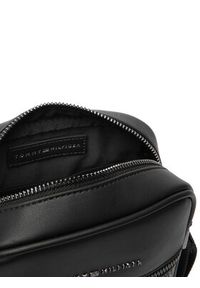 TOMMY HILFIGER - Tommy Hilfiger Saszetka Th Woven Mini Reporter AM0AM14095 Czarny. Kolor: czarny. Materiał: skóra #2