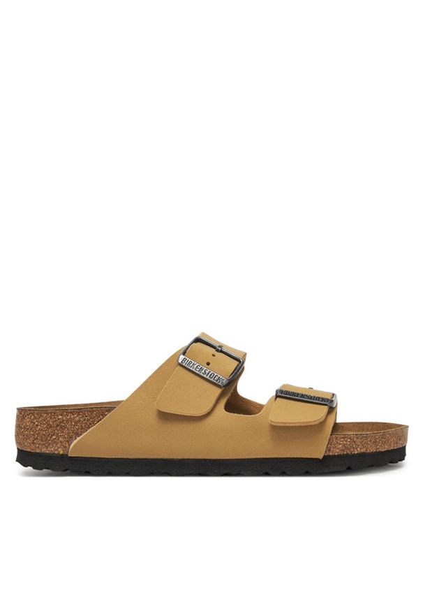 Birkenstock Klapki Arizona Birko-Flor 1029151 Beżowy. Kolor: beżowy. Materiał: skóra