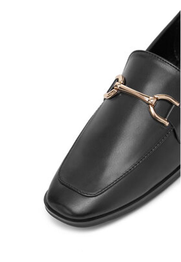 DeeZee Loafersy DXF26165-231001 Czarny. Kolor: czarny. Materiał: skóra