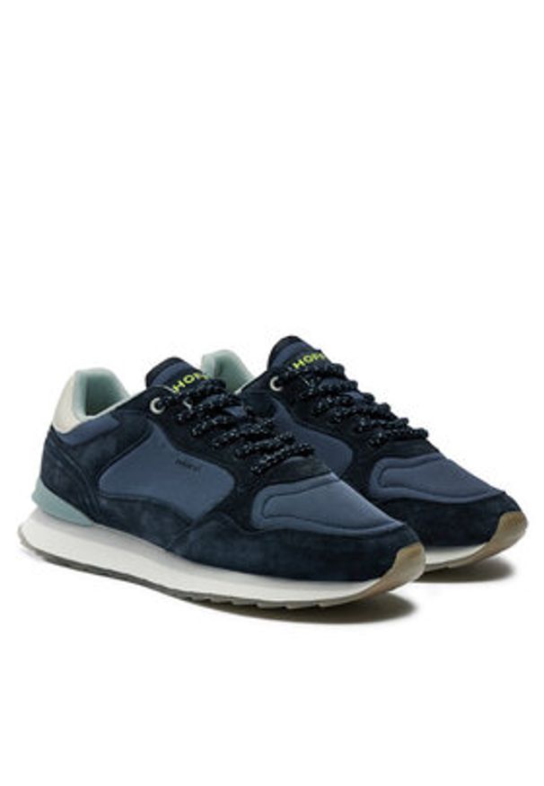 HOFF Sneakersy Milano 22402000 Granatowy. Kolor: niebieski. Materiał: zamsz, skóra