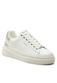 Guess Sneakersy Elbina FLPVIB LEP12 Biały. Kolor: biały. Materiał: skóra #4