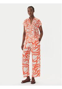 LOLA CASADEMUNT Koszula LS2615097 Pomarańczowy Regular Fit. Kolor: pomarańczowy. Materiał: bawełna #4