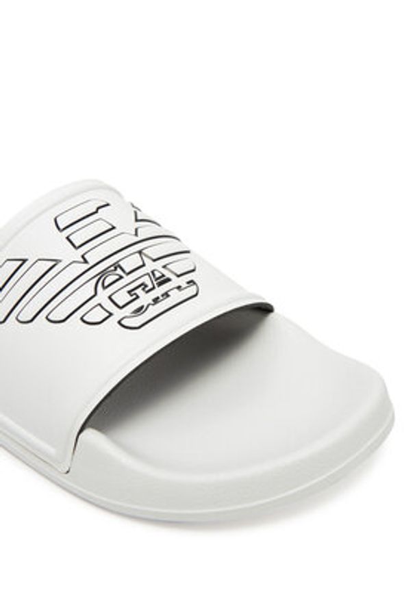 Emporio Armani Klapki XVPS11 XR273 T680 Biały. Kolor: biały