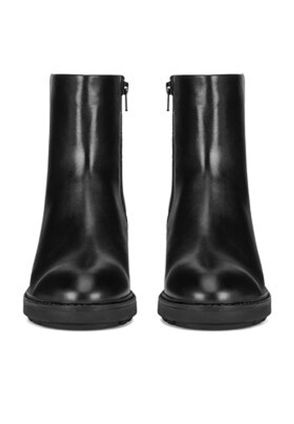 Lasocki Botki WI34-ANTONY-01 Czarny. Kolor: czarny. Materiał: skóra