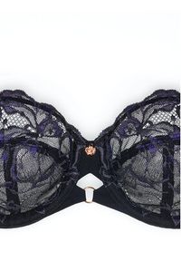 Triumph Biustonosz balkonetka Wild Gardenia Florale 10224879 Czarny. Kolor: czarny. Materiał: lyocell #8