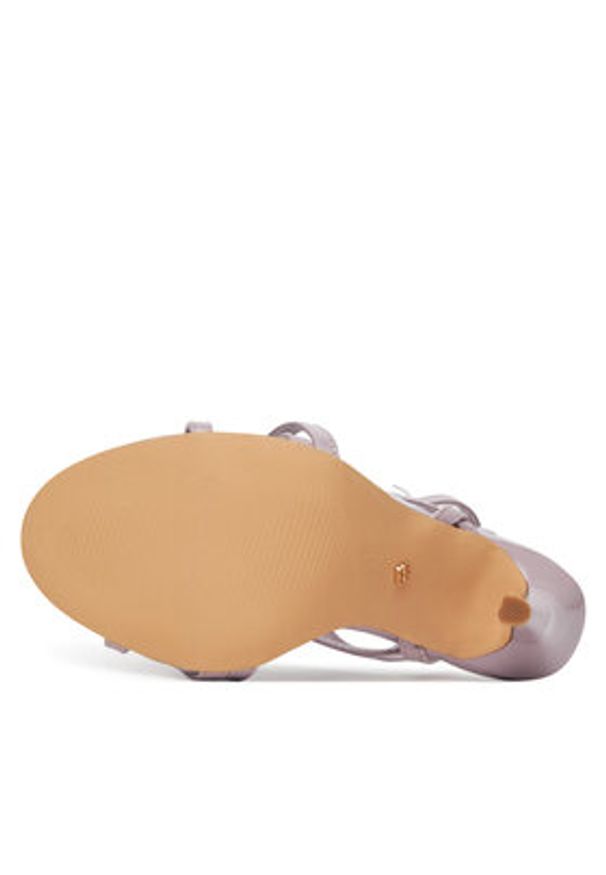 DeeZee Sandały RK0507-1 Fioletowy. Kolor: fioletowy. Materiał: skóra