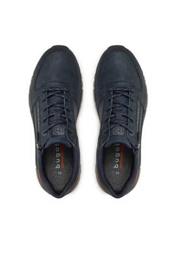 Bugatti Sneakersy 331-AOS01-5200 Granatowy. Kolor: niebieski. Materiał: skóra