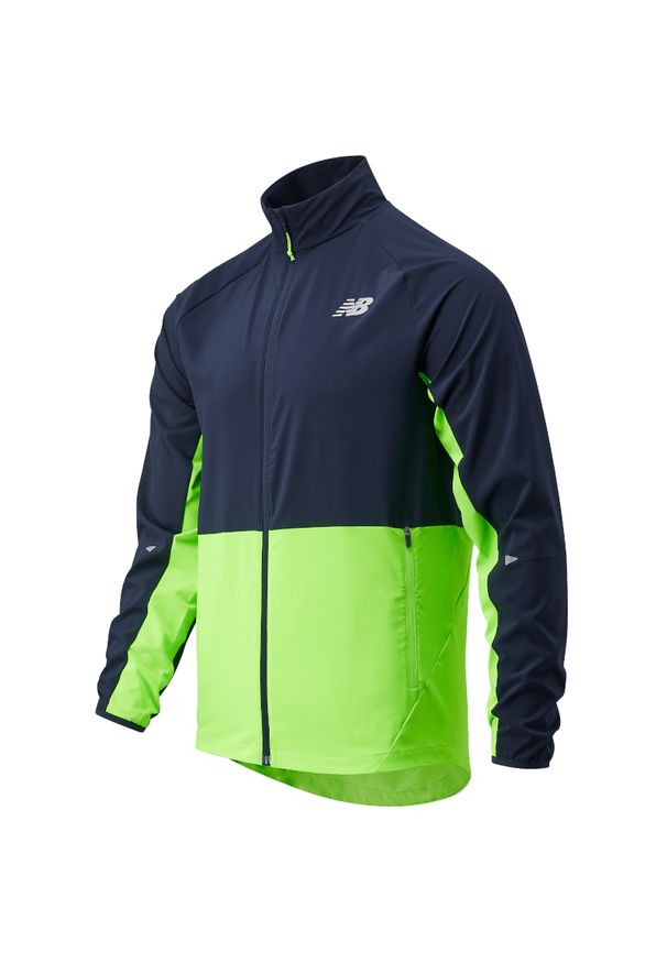 New Balance MJ01236EGL. Materiał: materiał, elastan, poliester. Długość rękawa: długi rękaw. Długość: długie. Sport: fitness