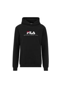 Fila - Bluza FILA Brunssum Hoody. Kolor: czarny