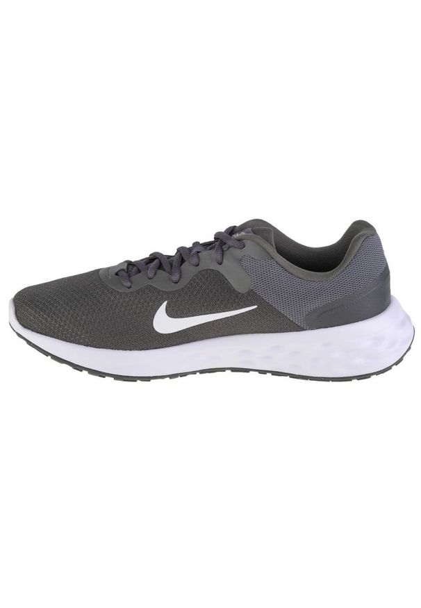 Buty do biegania Nike Revolution 6 Next Nature M DC3728-004 szare. Okazja: na co dzień. Kolor: szary. Materiał: syntetyk, materiał, guma. Szerokość cholewki: normalna. Model: Nike Revolution. Sport: bieganie
