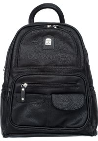 CHARM&SHAPE - CHARM & SHAPE Plecak Damski Charm&Shape Czarny. Kolor: czarny #1