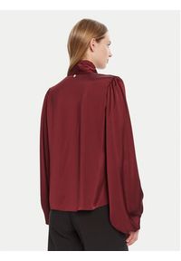 Rinascimento Bluzka CFC0126202003 Bordowy Loose Fit. Kolor: czerwony. Materiał: syntetyk
