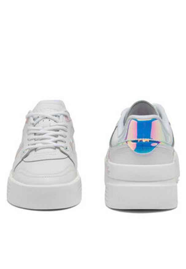 Lacoste Sneakersy L002 Evo 747SFA0054 Biały. Kolor: biały. Materiał: skóra