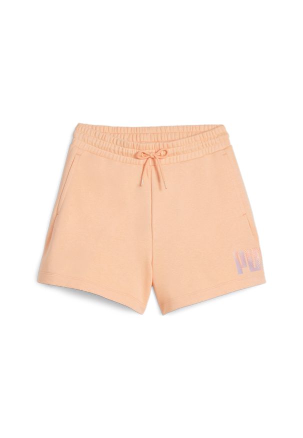 Szorty damskie Puma Ess+ Summr. Kolor: pomarańczowy. Długość: krótkie. Sezon: lato