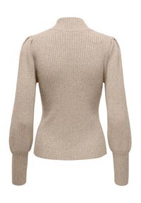 only - ONLY Sweter Katia 15232494 Beżowy Regular Fit. Kolor: beżowy. Materiał: syntetyk #3