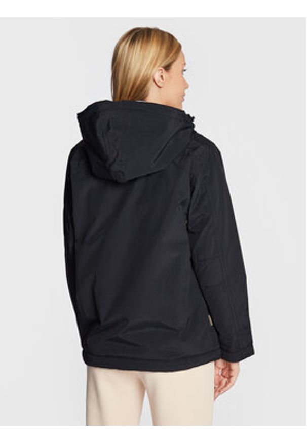 Napapijri Kurtka anorak Rainforest Wint NP0A4GM5 Czarny Regular Fit. Kolor: czarny. Materiał: syntetyk