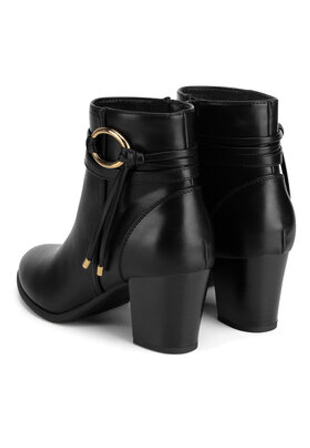 Clara Barson Botki WYL1890-42 Czarny. Kolor: czarny. Materiał: skóra