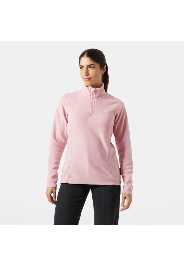 Damski polar 1/2 zip Helly Hansen Daybreaker. Kolor: różowy. Materiał: polar
