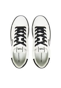 Karl Lagerfeld - KARL LAGERFELD Sneakersy KL52530N Biały. Kolor: biały. Materiał: skóra #6