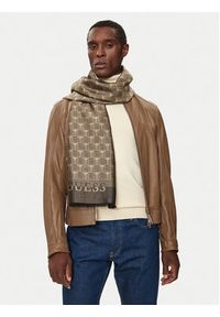 Guess Szalik AM9437 POL03 Beżowy. Kolor: beżowy. Materiał: materiał #6