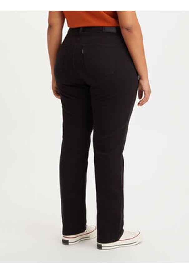 Levi's® Jeansy 724™ 837370001 Czarny Straight Fit. Kolor: czarny