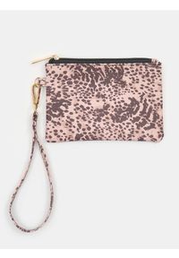 Sinsay - Portfel w panterkę z paskiem - wielobarwny. Wzór: motyw zwierzęcy #1
