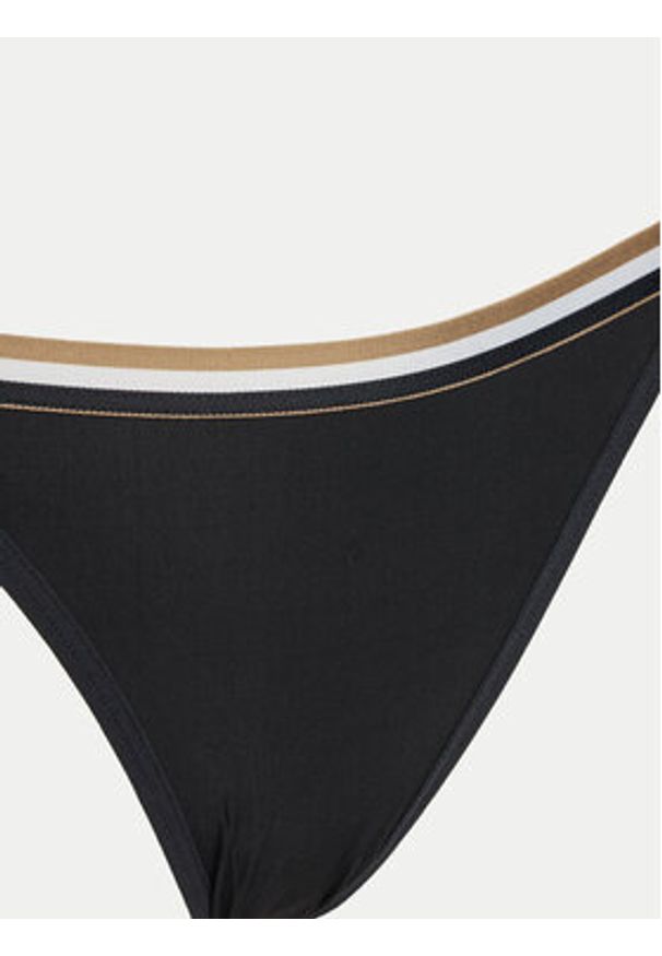 BOSS Komplet stringów 50535239 Czarny. Kolor: czarny. Materiał: materiał