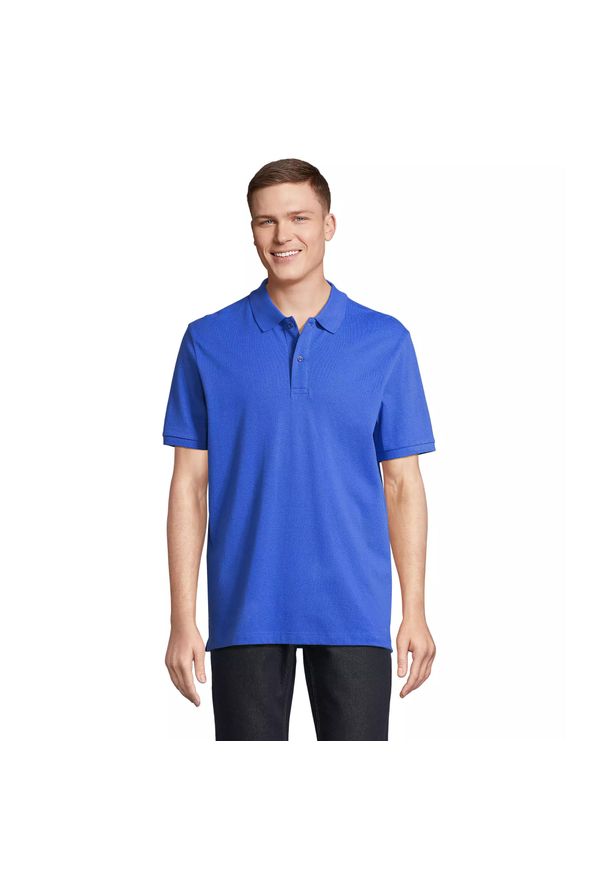 SOL'S - Polo Sol's Pegase. Typ kołnierza: polo. Kolor: niebieski