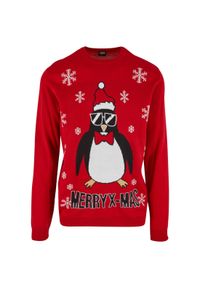 Bluza Urban Classics Christmas. Kolor: czerwony. Sezon: zima #1