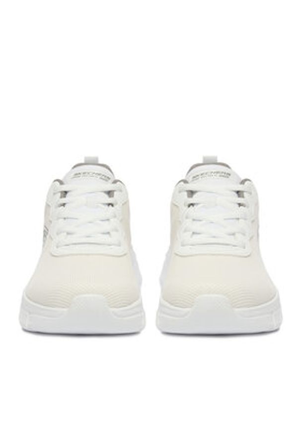 skechers - Skechers Sneakersy C-BOBS SPORT B FLEX 118109 W Biały. Kolor: biały. Materiał: materiał. Model: Skechers Sport