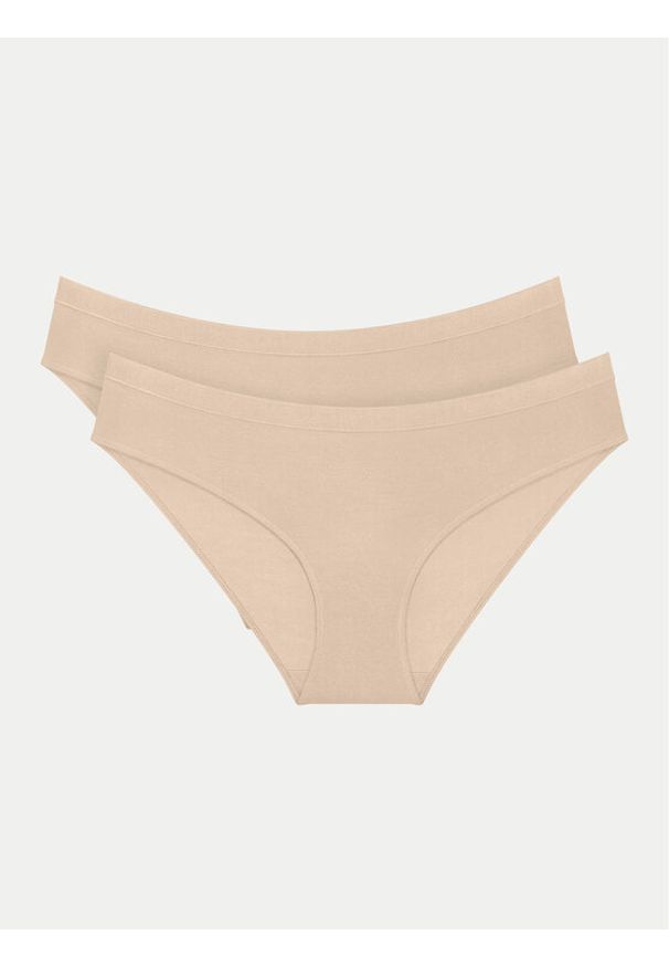 Triumph Komplet fig Sense Of Modal 10224794 Beżowy. Kolor: beżowy. Materiał: syntetyk