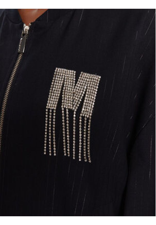 Lola Casademunt by Maite Kurtka bomber MF2502005 Granatowy Loose Fit. Kolor: niebieski. Materiał: syntetyk