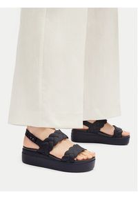 Crocs Sandały Brooklyn Woven Upper LW 209977 Czarny. Kolor: czarny #4